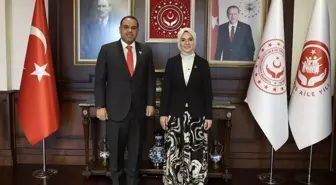Bakan Göktaş, Bahreyn Büyükelçisi ile Sosyal Hizmetler Üzerine Görüştü