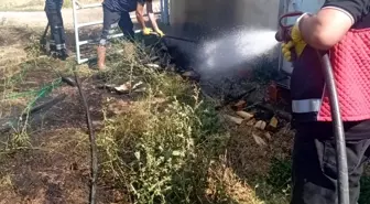 Afyonkarahisar'da Besihanedeki Yangın Kontrol Altına Alındı