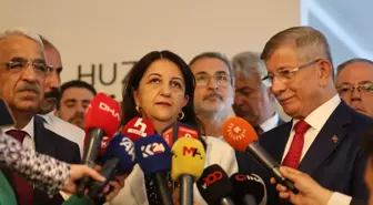DEM Parti Heyetinden Ahmet Davutoğlu'na Ziyaret