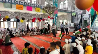 Diyarbakır'da Yaz Kur'an Kursunda 'Gazzeli Çocuklara' Destek Programı