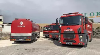 Gaziantep'te Geri Dönüşüm Fabrikasında Yangın