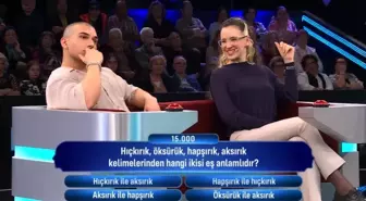Hıçkırık, öksürük, hapşırık, aksırık kelimelerinden hangi ikisi eş anlamlıdır?