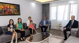 İl Müdürü Yılmaz'dan ve eşinden gazi Halil Er ve ailesine ziyaret