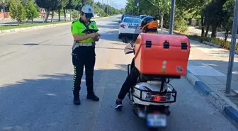 Manisa'da Motosiklet Denetimlerinde 953 Sürücüye Ceza