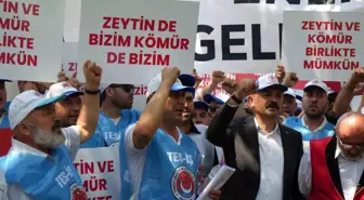 Milaslı Muhtarlar ve TES-İŞ'ten Yeni Maden Yasası'na Destek