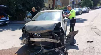 Samsun'da Trafik Kazası: 1 Yaralı