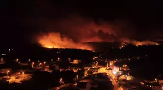Tekirdağ'da Orman Yangınına Müdahale Devam Ediyor