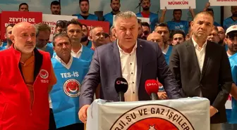 TES-İŞ Genel Başkanı İrfan Kabaoğlu'ndan Enerji ve Maden Düzenlemesine Destek