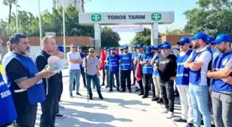 Toros Tarım Fabrikalarında Grev 56. Gününde: İşçiler Haklarını Talep Ediyor