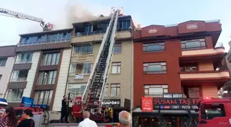 Ankara'da 4 Katlı Binada Yangın: 1 Kişi Dumandan Etkilendi