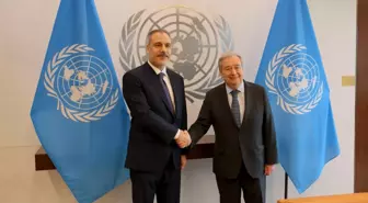 Dışişleri Bakanı Hakan Fidan, BM Genel Sekreteri ile Görüştü