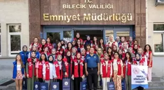 Gönüllü Gençlerden İl Emniyet Müdürü'ne Ziyaret