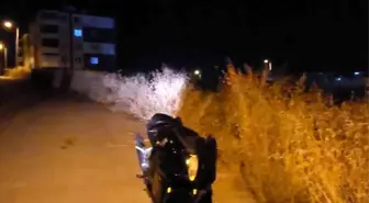 Karabük'te Çalınan Motosiklet Boş Araziye Atıldı