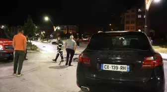 Nevşehir'de Porsche Çarpıştı, İki Sürücü Yaralandı