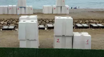 Faroz Limanı'na Dev Betonlar Yerleştirilecek