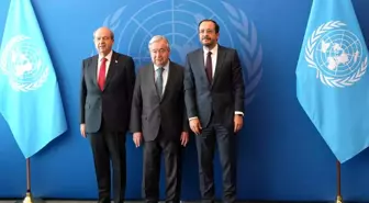 Bakan Fidan, BM Kıbrıs Toplantısı Öncesi Aile Fotoğrafı Çekti