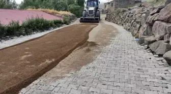 Diyadin'de Parke Taşı Çalışmaları Tamamlandı