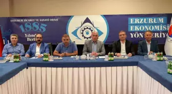 Erzurum Ticaret ve Sanayi Odası Haftalık Yönetim Kurulu Toplantısını Gerçekleştirdi