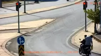 Kırmızı Işık İhlali Yapan Motosiklet Sürücüsüne 7 Bin Lira Ceza