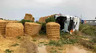 Denizli'de Trafik Kazası: Tır Devrildi, Sürücü Hayatını Kaybetti