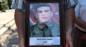 67 Yıl Sonra Şehit Jandarma Çavuş Mustafa Zamkı'nın Naaşı Çankırı'da Defnedildi