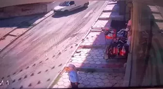 İstanbul'da Freni Boşalan Araçta Tehlikeli Anlar