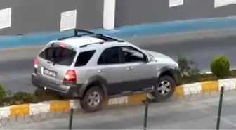 Cipiyle Refüjü Aşmaya Çalışan Sürücü Mahsur Kaldı