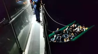 Kuşadası Açıklarında 24 Düzensiz Göçmen Yakalandı