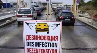 Türkiye-Bulgaristan Sınırında Dezenfekte Ücreti Kaldırıldı