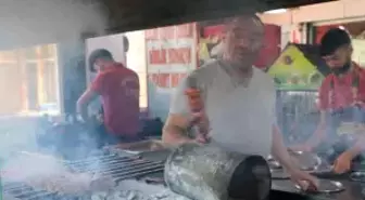 Diyarbakırlılar Sıcak Havada Ciğer Keyfini Sürdürüyor