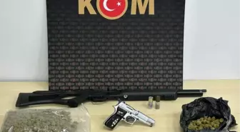 Uyuşturucu ve Ruhsatsız Silahla Yakalanan Şahıs Tutuklandı