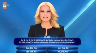 Ela 12, Ece 17, Eda 13, Nil 18, Naz 15, Nur 16 çilek toplamış; Naz 6, Ece 7, Nur 9, Nil 8, Ela 6, Eda 5'ini yemişse son durumda şıklardaki hangi...