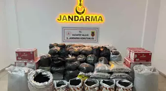 Gaziantep'te 300 kilo kaçak çay ele geçirildi