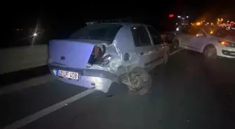 Kocaeli'de İki Otomobil Çarpıştı: 1 Yaralı