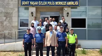 Kaymakam Yosunkaya, Kamu Kurumlarını Ziyaret Etti
