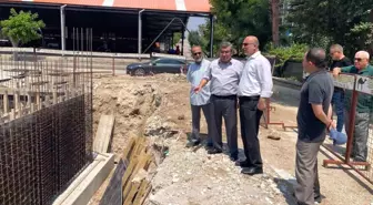 Mevlana Camii'nin İnşaat Çalışmaları Hızla Sürüyor