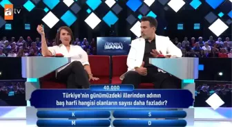 Türkiye'nin günümüzdeki illerinden adının baş harfi hangisi olanların sayısı daha fazladır?