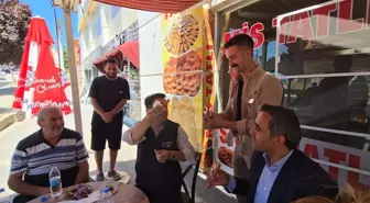 Vali Aygöl, Unutulan Çiğ Köfteyi Tatlı ile Telafi Etti