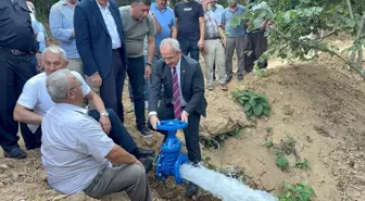 Düzce'de 5 Köyün Su İhtiyacını Karşılayacak Hattın İmece Usulüyle Yapımı Tamamlandı
