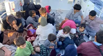 Çanakkale'de 27 Kaçak Göçmen Kurtarıldı