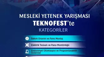 Mesleki Yetenek Yarışması TEKNOFEST'te Başlıyor