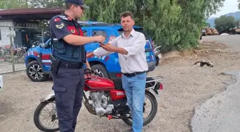 Aydın'da Çalıntı Motosiklet Kontrolünde Ele Geçirildi
