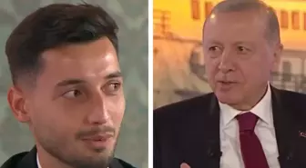 Cumhurbaşkanı Erdoğan ile futbolcu Tayyip Talha arasında dikkat çeken diyalog