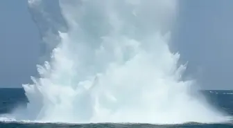 Ordu'da Bulunan Patlamış Mayın Güvenlik Amaçlı İmha Edildi