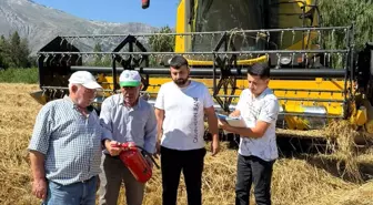 Erzincan'da Buğday Hasadı ve Biçerdöver Denetimleri Başladı
