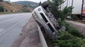 Samsun'da Kaza: Emniyet Kemeri Hayat Kurtardı