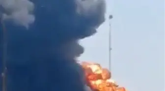 İran'daki Petrol Rafinerisinde Yangın: 1 Ölü