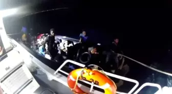 Çeşme Açıklarında 37 Düzensiz Göçmen Kurtarıldı