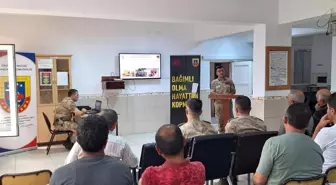 Erzincan Jandarma Ekiplerinden Köylere Bilgilendirme Faaliyeti
