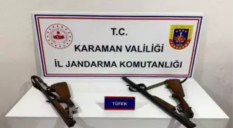 Karaman'da Jandarma Uygulamalarında 6 Tutuklama
